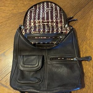 Tiangello back pack purse